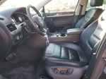 2012 Volkswagen Touareg V6 Tdi Gray vin: WVGFK9BP1CD003890