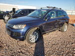 2012 Volkswagen Touareg V6 Tdi Blue vin: WVGFK9BP1CD005395