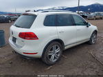 2012 Volkswagen Touareg Tdi Executive White vin: WVGFK9BP3CD002823