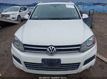 2012 Volkswagen Touareg Tdi Executive White vin: WVGFK9BP3CD002823