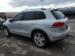 2012 Volkswagen Touareg V6 Tdi Silver vin: WVGFK9BP3CD003082