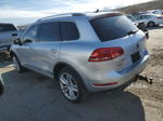 2012 Volkswagen Touareg V6 Tdi Silver vin: WVGFK9BP3CD003082