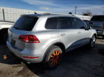 2012 Volkswagen Touareg V6 Tdi Silver vin: WVGFK9BP3CD003082