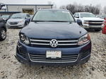 2012 Volkswagen Touareg V6 Tdi Blue vin: WVGFK9BP3CD005463