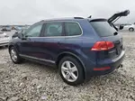 2012 Volkswagen Touareg V6 Tdi Blue vin: WVGFK9BP3CD005463