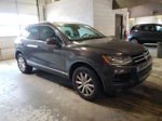 2012 Volkswagen Touareg V6 Tdi Gray vin: WVGFK9BP4CD003396