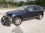 2012 Volkswagen Touareg V6 Tdi Blue vin: WVGFK9BP4CD005391