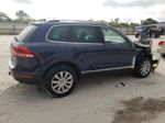 2012 Volkswagen Touareg V6 Tdi Синий vin: WVGFK9BP4CD005391