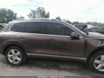 2012 Volkswagen Touareg Lux Brown vin: WVGFK9BP7CD001058