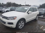 2012 Volkswagen Touareg Tdi Lux White vin: WVGFK9BP8CD002641