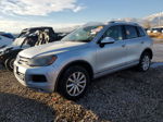 2012 Volkswagen Touareg V6 Tdi Silver vin: WVGFK9BP8CD002946