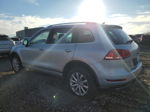 2012 Volkswagen Touareg V6 Tdi Silver vin: WVGFK9BP8CD002946