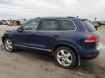 2012 Volkswagen Touareg V6 Tdi Blue vin: WVGFK9BP9CD000512