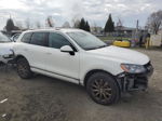 2012 Volkswagen Touareg V6 Tdi White vin: WVGFK9BP9CD003541