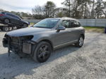 2012 Volkswagen Touareg V6 Tdi Gray vin: WVGFK9BP9CD005340