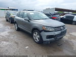 2012 Volkswagen Touareg Lux Gray vin: WVGFK9BPXCD002561