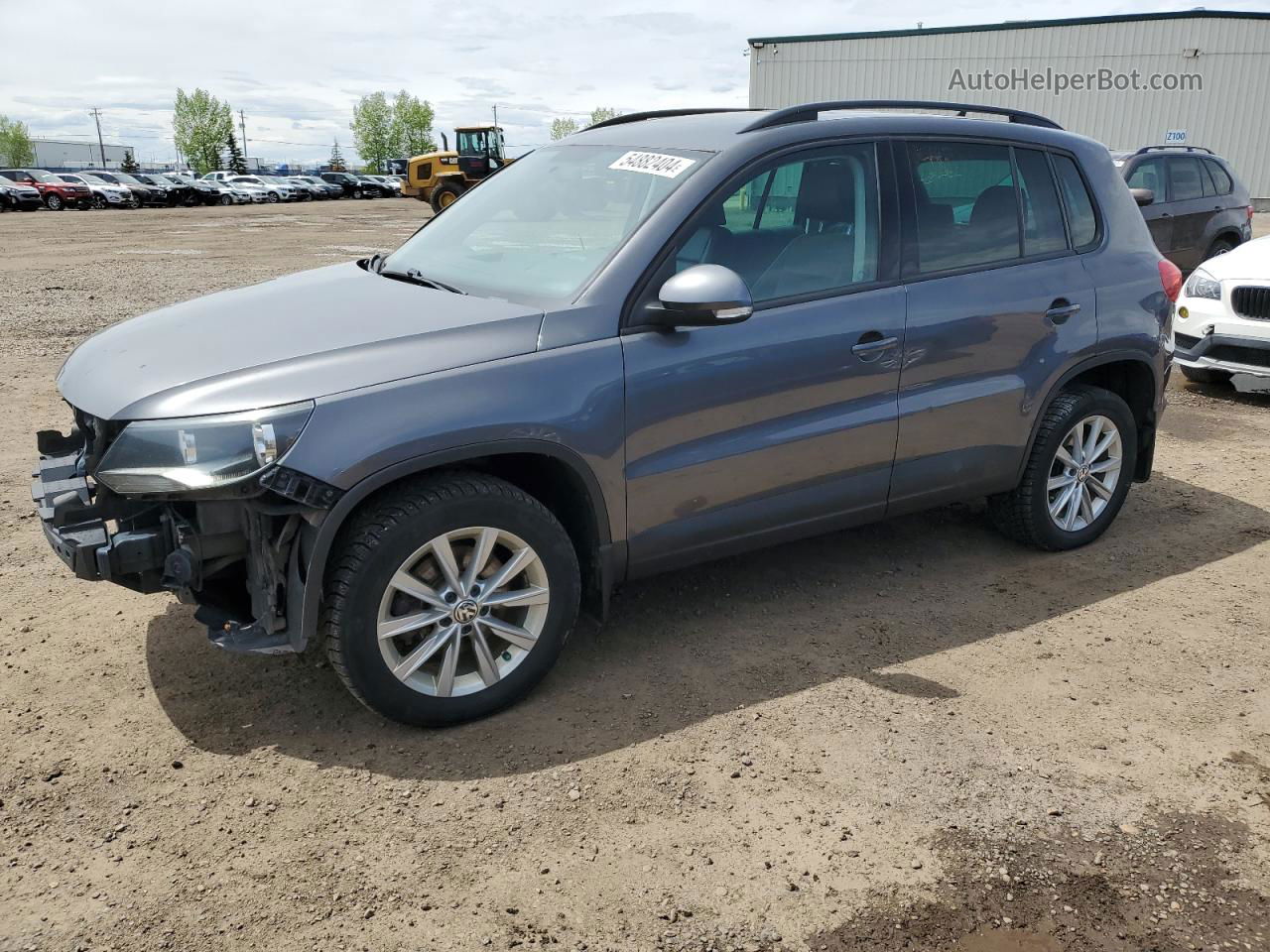 2013 Volkswagen Tiguan S Gray vin: WVGJV3AX0DW604214