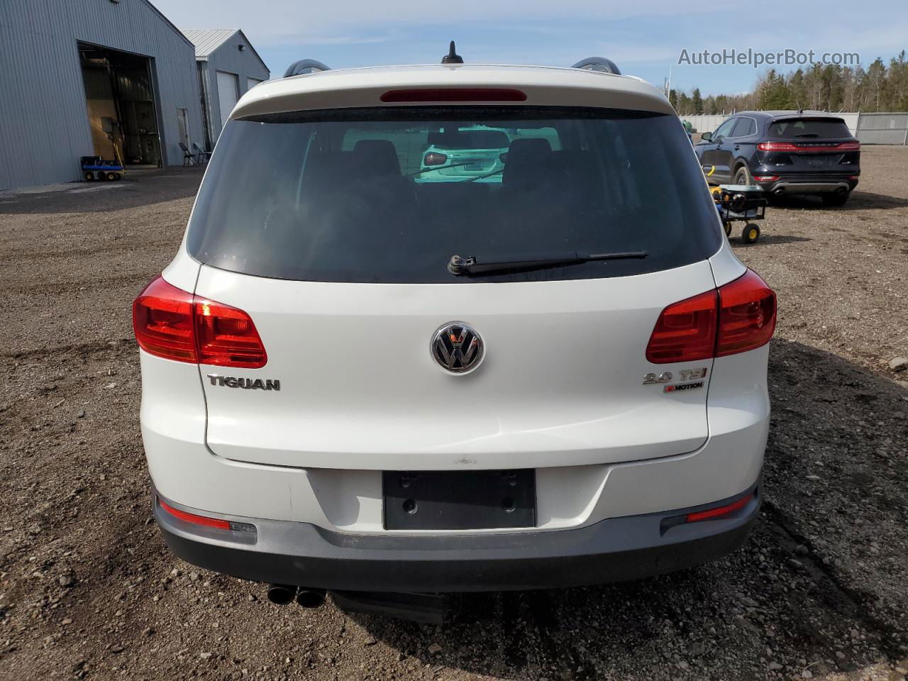 2017 Volkswagen Tiguan Wolfsburg White vin: WVGNV7AX0HK028789