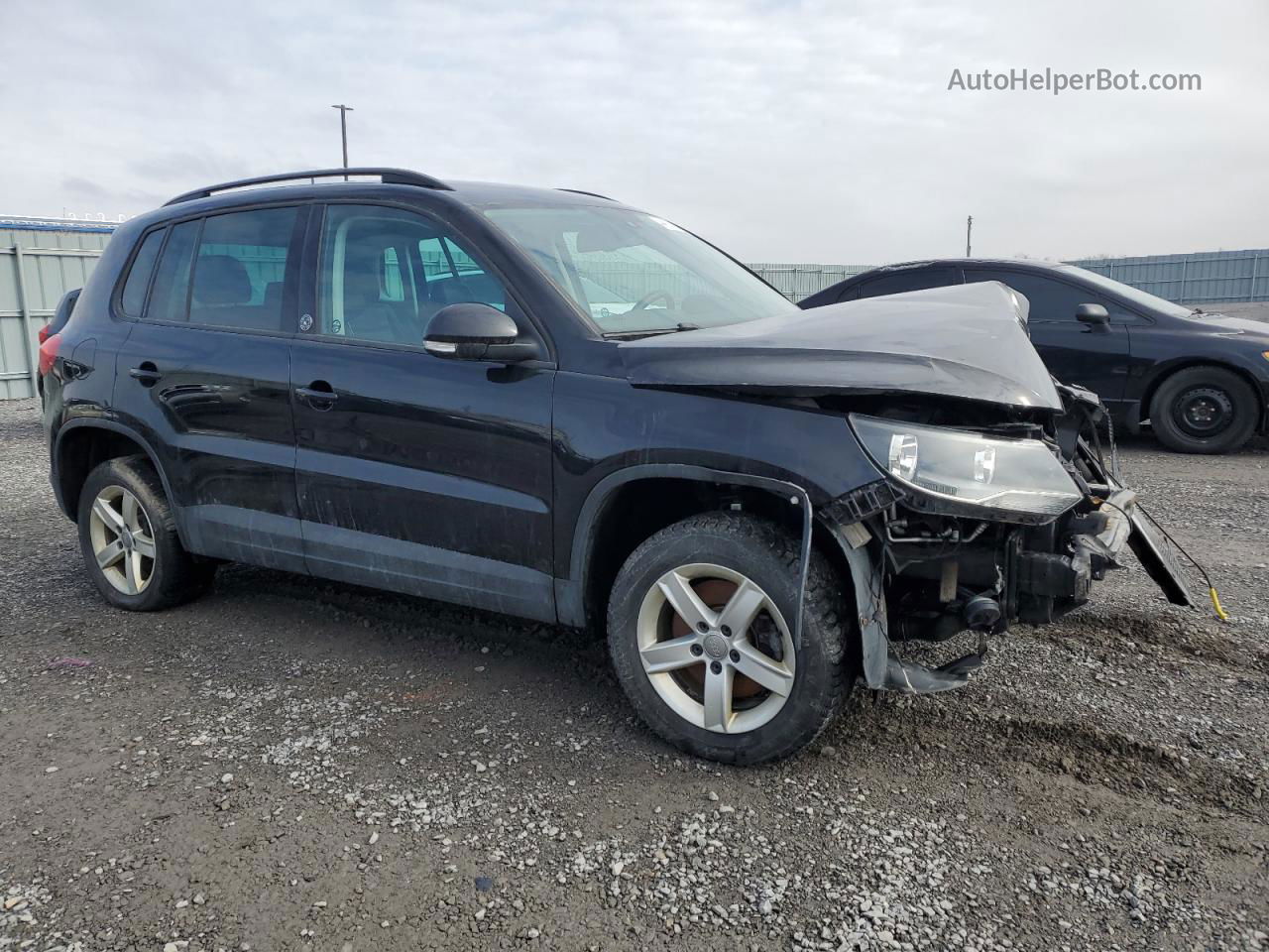 2017 Volkswagen Tiguan Wolfsburg Black vin: WVGNV7AX6HK008367