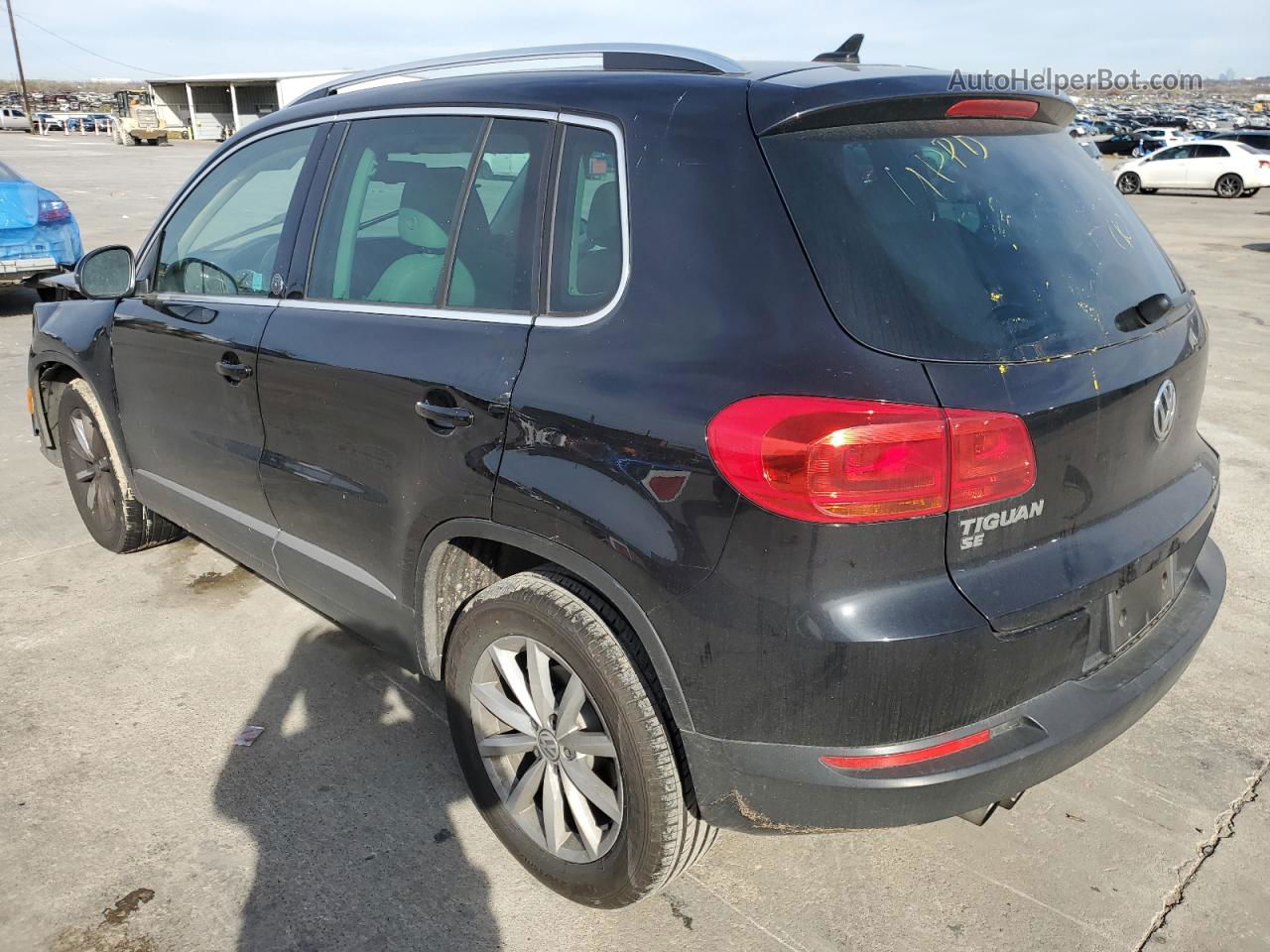 2017 Volkswagen Tiguan Wolfsburg Black vin: WVGRV7AX1HK007399