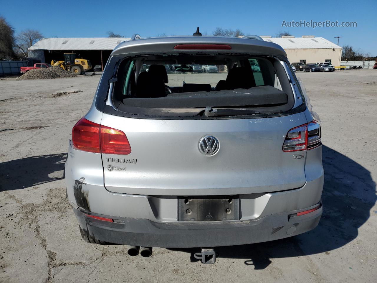 2017 Volkswagen Tiguan Wolfsburg Silver vin: WVGRV7AX2HK002342