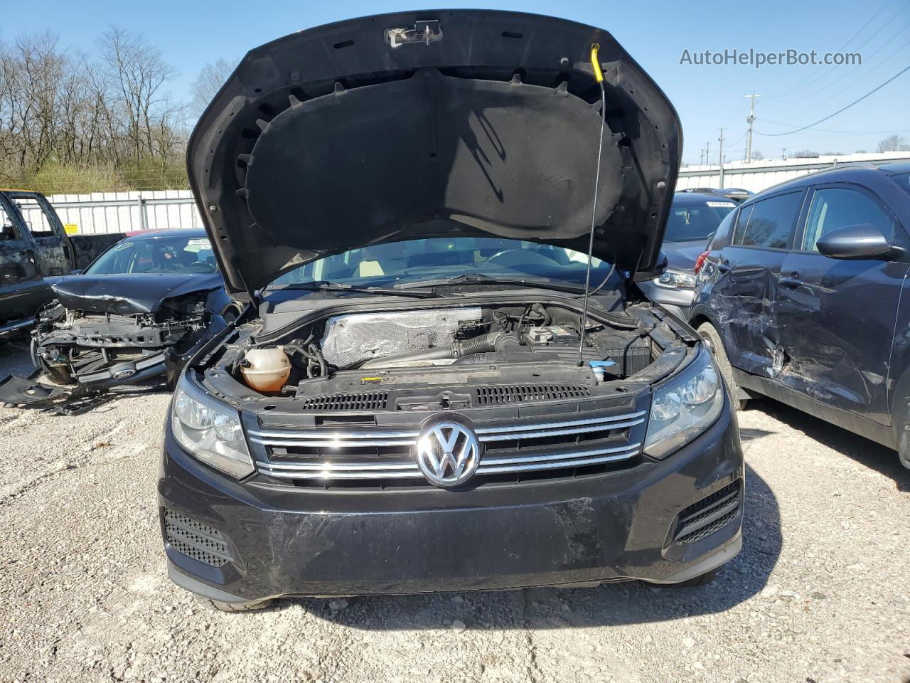 2017 Volkswagen Tiguan Wolfsburg Black vin: WVGRV7AX8HK005942