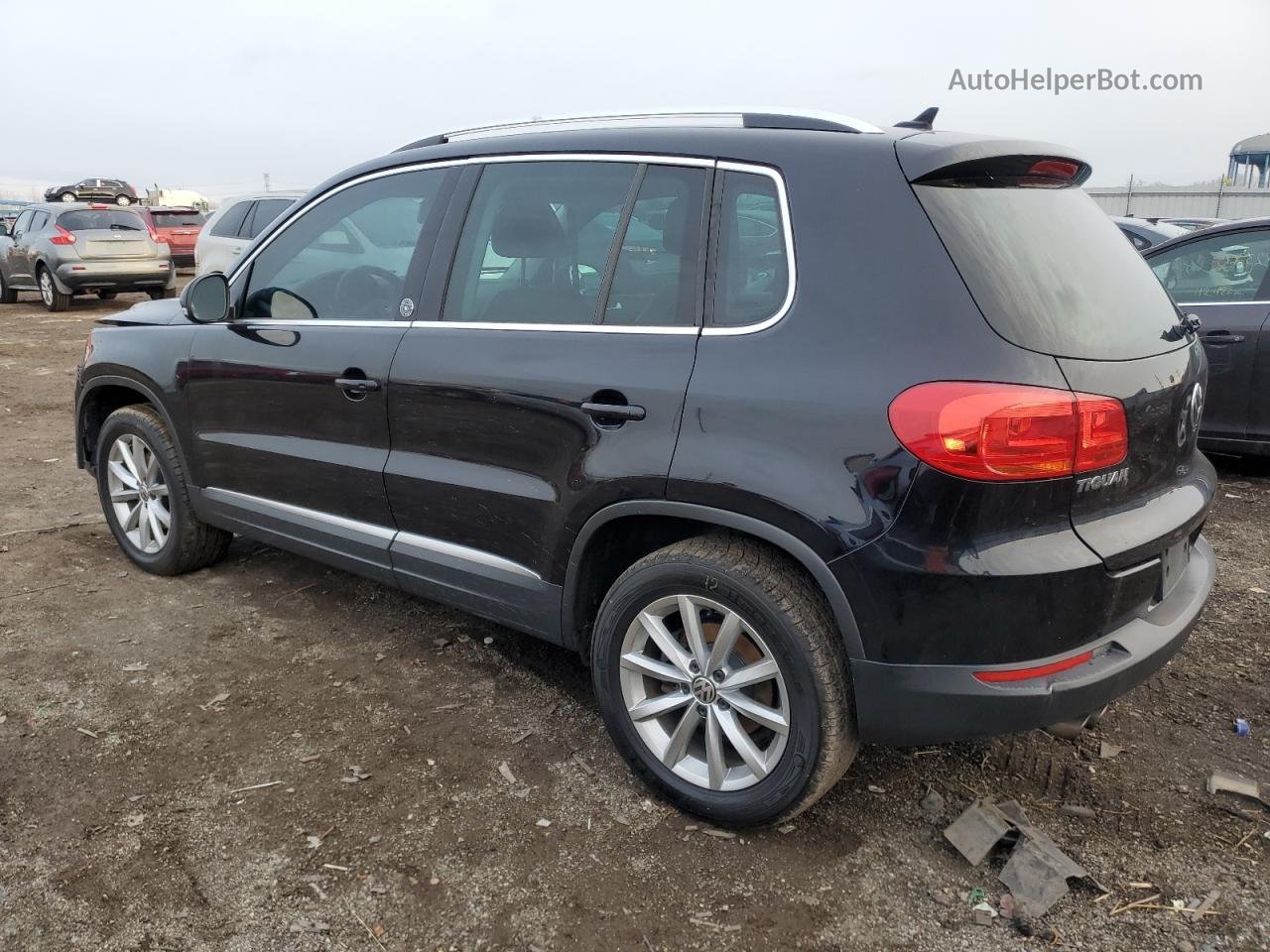 2017 Volkswagen Tiguan Wolfsburg Black vin: WVGRV7AXXHW507327