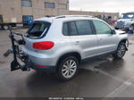 2017 Volkswagen Tiguan 2.0t Wolfsburg Edition Silver vin: WVGSV7AX0HK017066