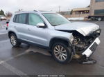 2017 Volkswagen Tiguan 2.0t Wolfsburg Edition Silver vin: WVGSV7AX0HK017066