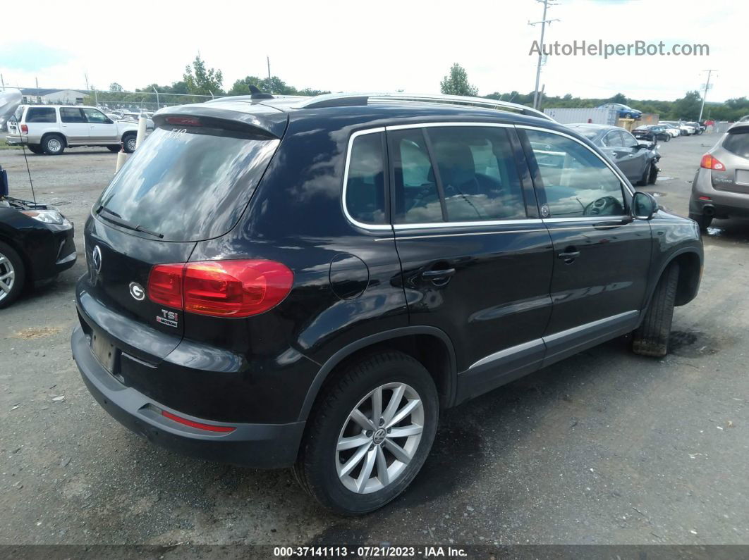 2017 Volkswagen Tiguan Wolfsburg Edition Black vin: WVGSV7AX2HK016209