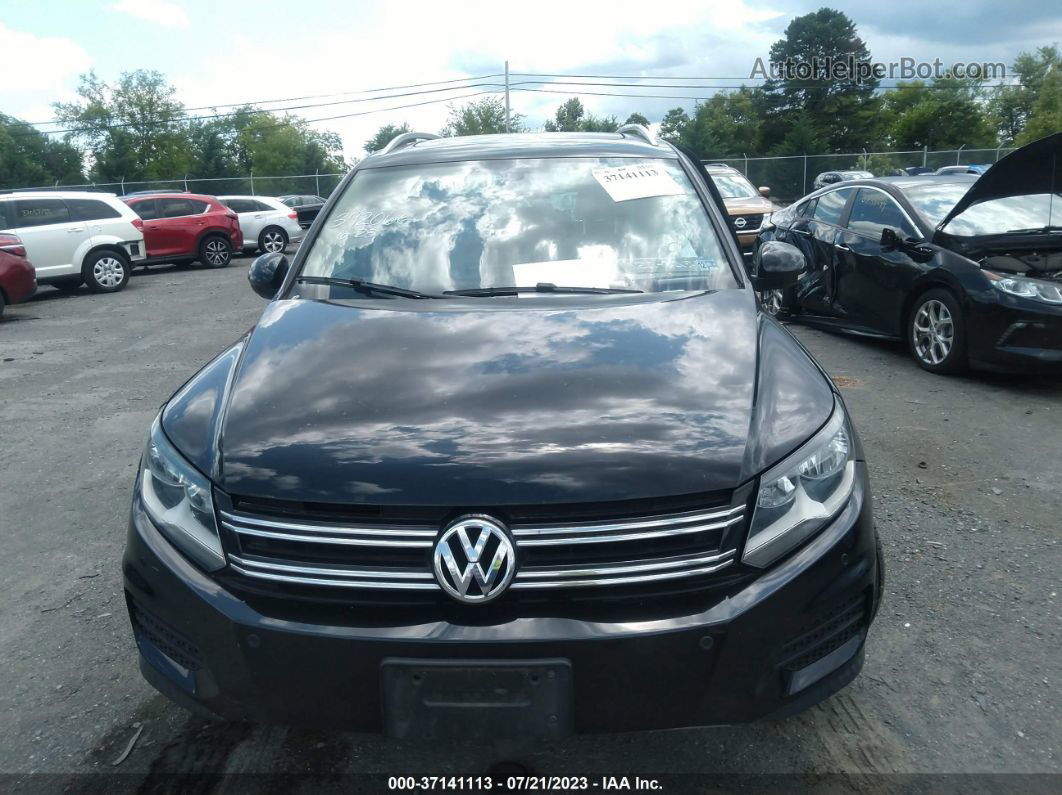 2017 Volkswagen Tiguan Wolfsburg Edition Black vin: WVGSV7AX2HK016209