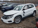 2017 Volkswagen Tiguan 2.0t Wolfsburg Edition White vin: WVGSV7AX3HK020432