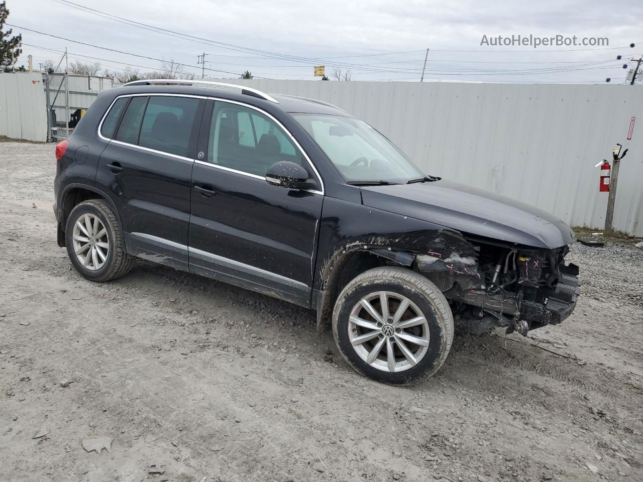 2017 Volkswagen Tiguan Wolfsburg Black vin: WVGSV7AX5HW503493