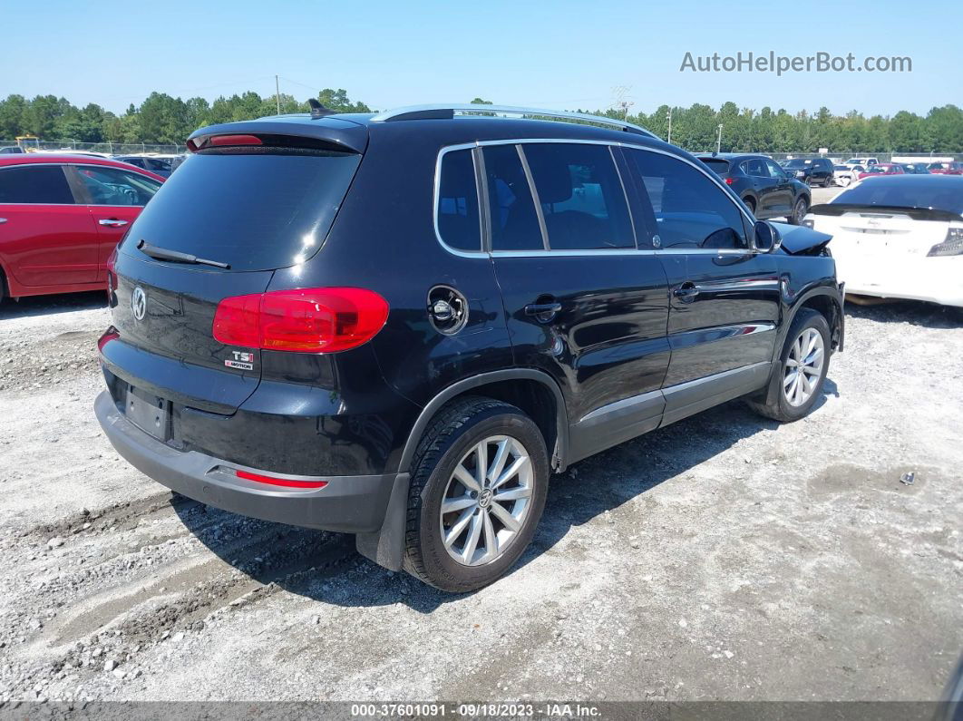 2017 Volkswagen Tiguan Wolfsburg Edition Black vin: WVGSV7AX6HK026242