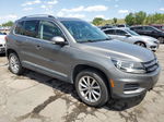 2017 Volkswagen Tiguan Wolfsburg Серый vin: WVGSV7AX6HK027861