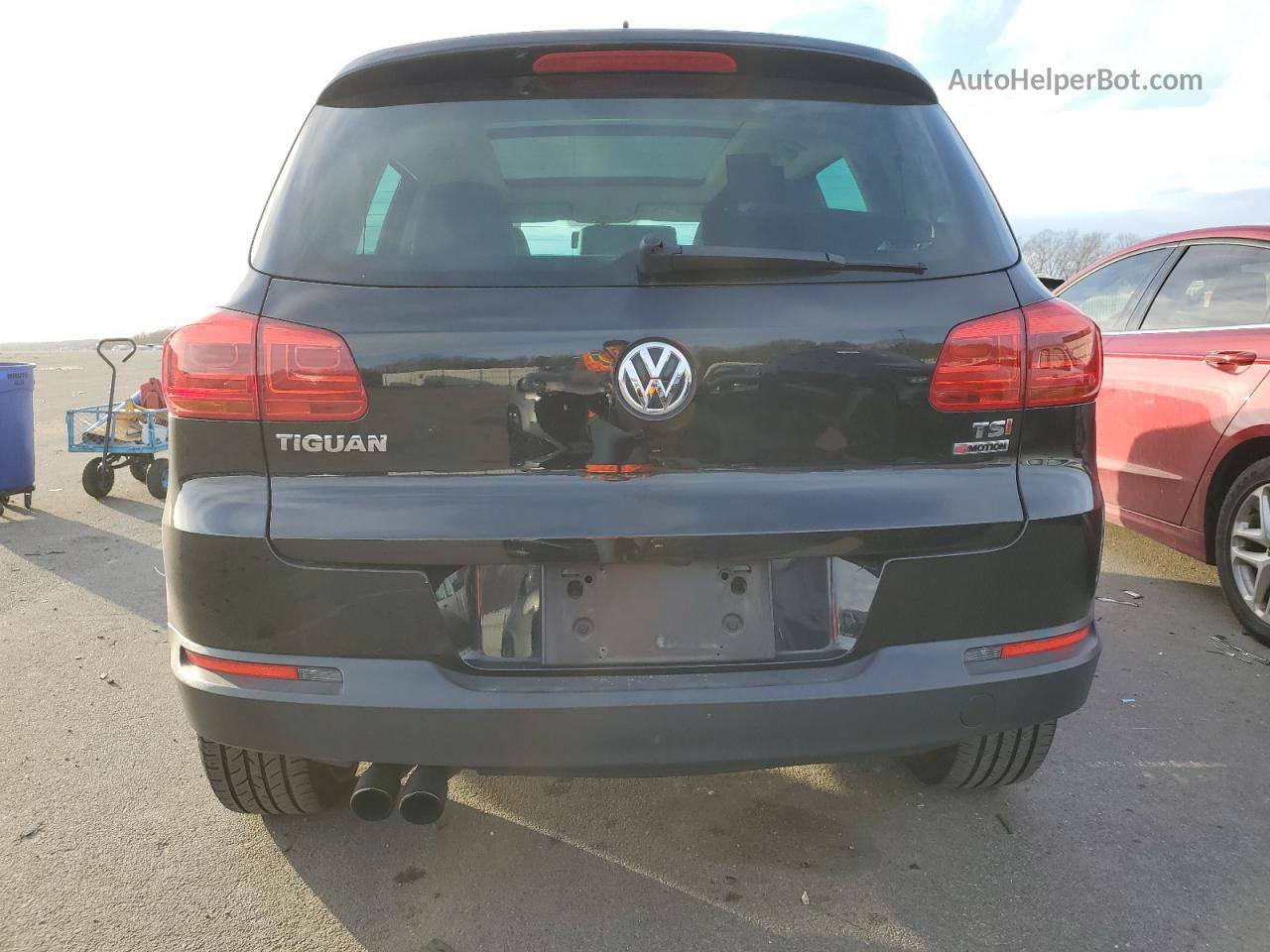 2017 Volkswagen Tiguan Wolfsburg Black vin: WVGSV7AX6HK032381