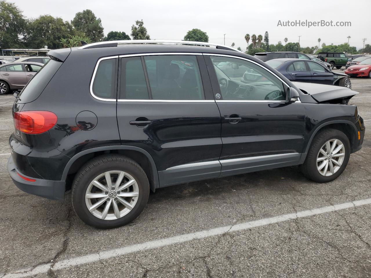 2017 Volkswagen Tiguan Wolfsburg Black vin: WVGSV7AX6HW503129