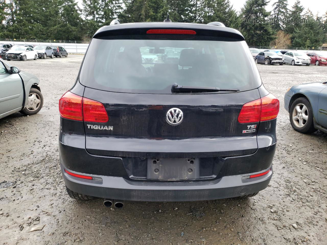 2017 Volkswagen Tiguan Wolfsburg Charcoal vin: WVGSV7AX8HK013380