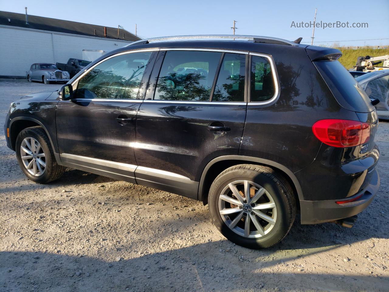 2017 Volkswagen Tiguan Wolfsburg Black vin: WVGSV7AX8HW502290