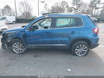 2017 Volkswagen Tiguan 2.0t Wolfsburg Edition Blue vin: WVGSV7AX8HW503066