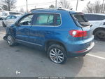 2017 Volkswagen Tiguan 2.0t Wolfsburg Edition Blue vin: WVGSV7AX8HW503066