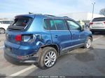 2017 Volkswagen Tiguan 2.0t Wolfsburg Edition Blue vin: WVGSV7AX8HW503066