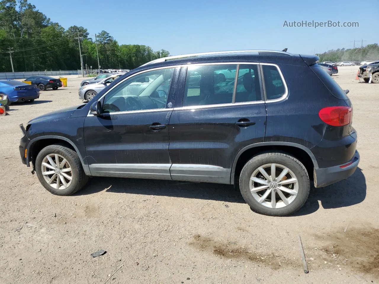 2017 Volkswagen Tiguan Wolfsburg Угольный vin: WVGSV7AX9HK008950