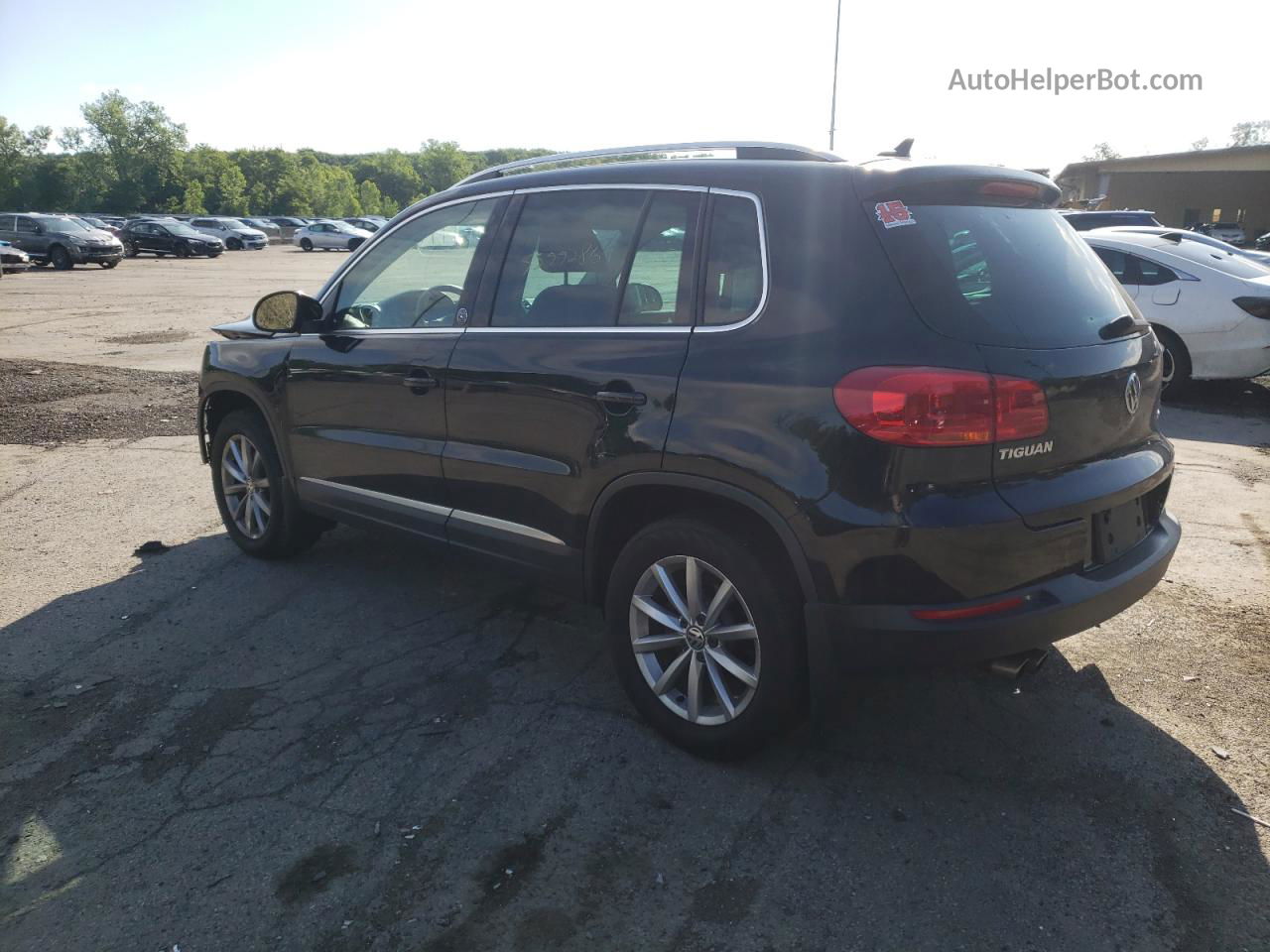 2017 Volkswagen Tiguan Wolfsburg Black vin: WVGSV7AXXHK003675