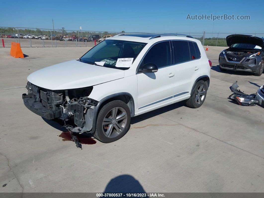 2017 Volkswagen Tiguan Sport White vin: WVGTV7AX2HK009734