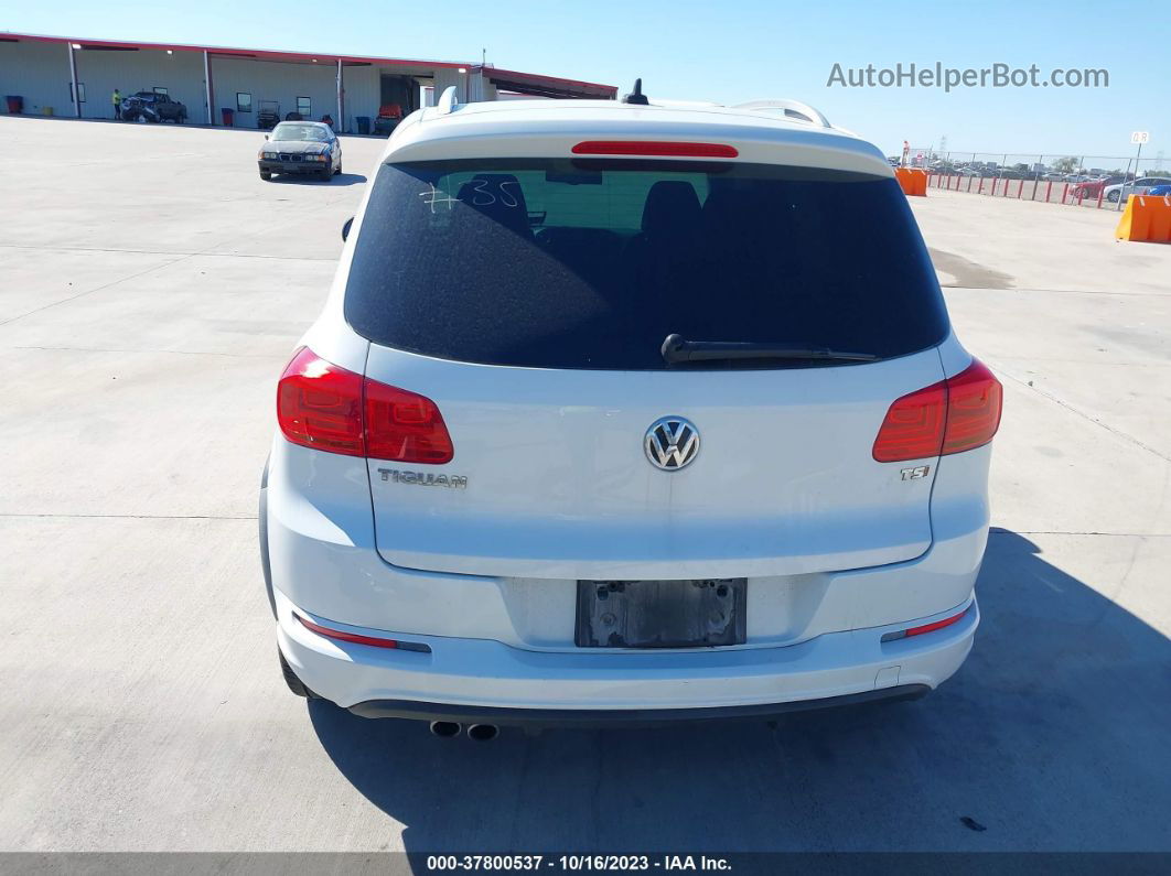 2017 Volkswagen Tiguan Sport White vin: WVGTV7AX2HK009734