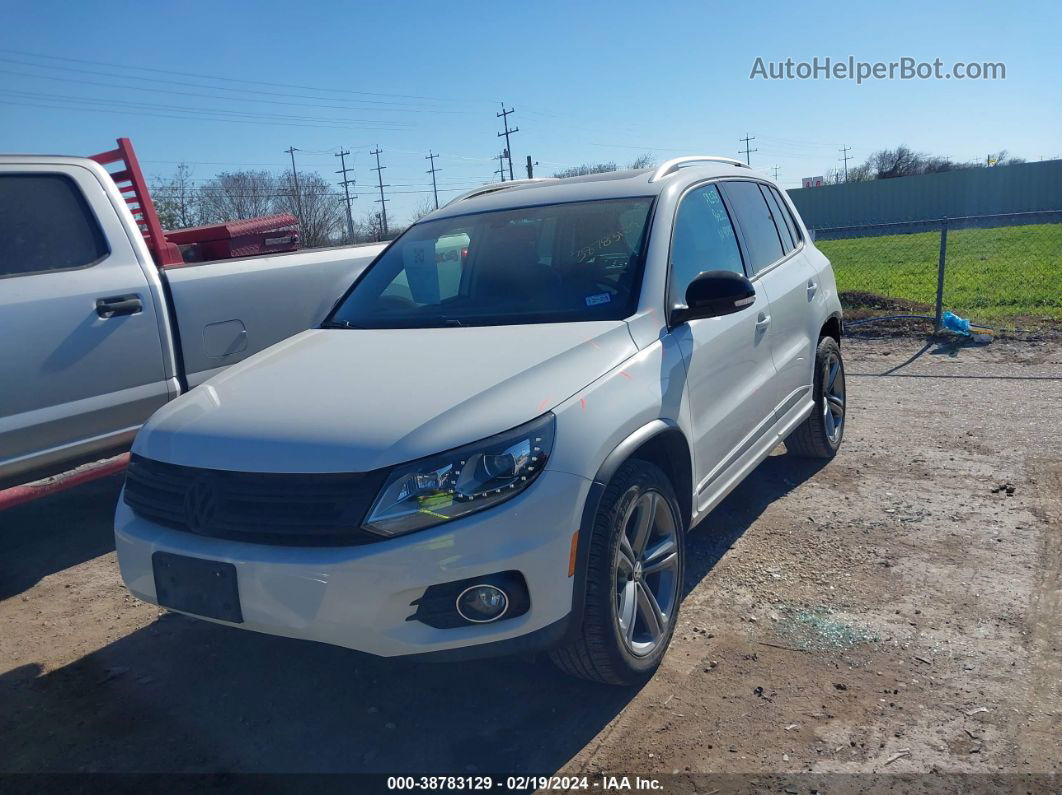 2017 Volkswagen Tiguan 2.0t Sport Белый vin: WVGTV7AX3HW505554