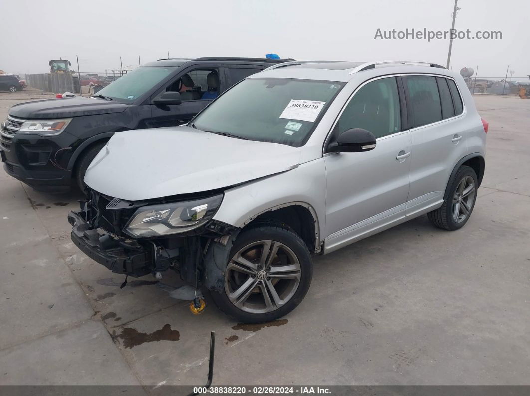 2017 Volkswagen Tiguan 2.0t Sport Серебряный vin: WVGTV7AX4HK019763