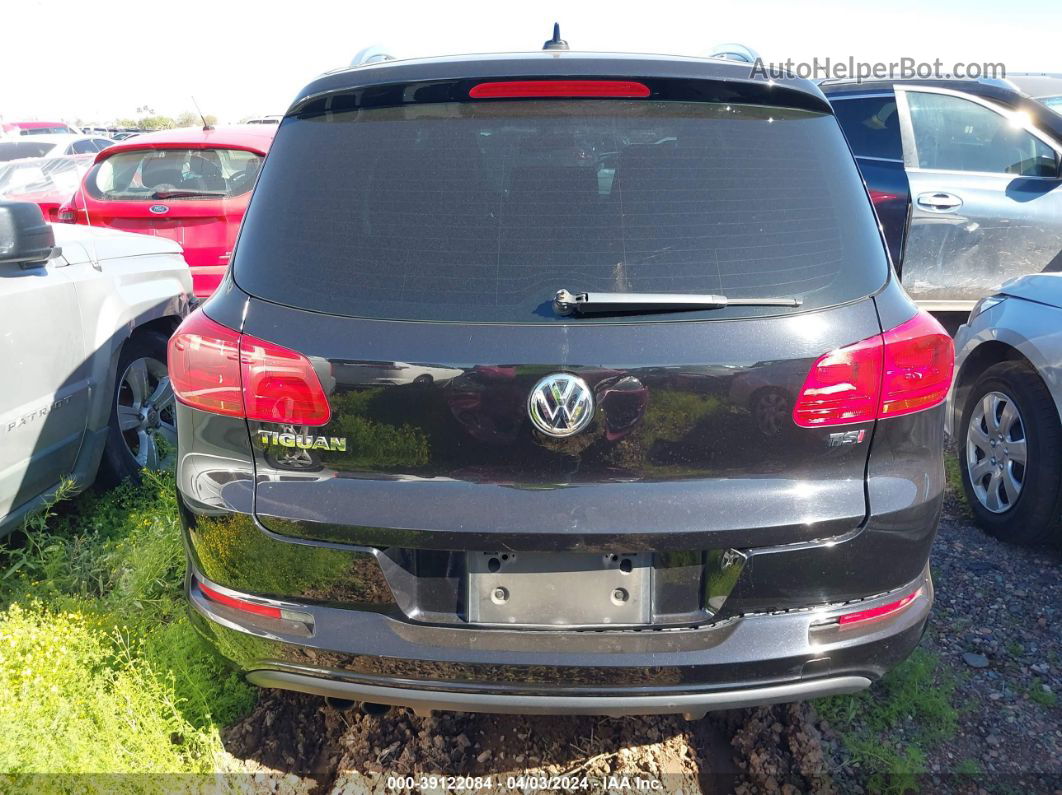 2017 Volkswagen Tiguan 2.0t Sport Black vin: WVGTV7AX5HK015558