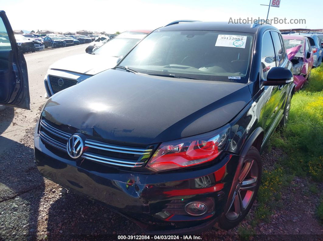 2017 Volkswagen Tiguan 2.0t Sport Black vin: WVGTV7AX5HK015558